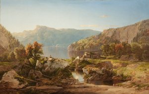Høstmorgen på Potomac, ca. 1860-tallet